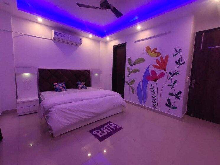 Bedroom, saket 2 Bedroom 1100 Sq.Ft. Builder Floor In Saket Delhi 9252462