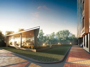 2 BHK Apartment – Exterior View View at South Bopal - for Rent