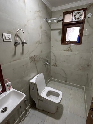 Bathroom in 2 BHK Builder Floor at Anupam Garden – for Rent