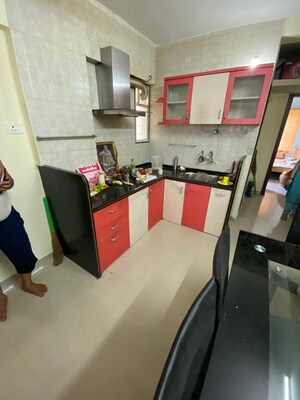 Kitchen in 2 BHK Apartment at Rahul Towers, Kothrud – for Rent