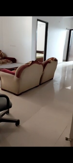 Living Room in 3 BHK Apartment at Sanchar Nest Palm Valley, Wave City – for Rent