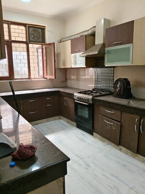 Kitchen in 4 BHK Builder Floor at Vasant Vihar – for Rent
