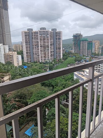 Balcony in 2 BHK Apartment at DGS Sheetal Tapovan, Malad East – for Rent