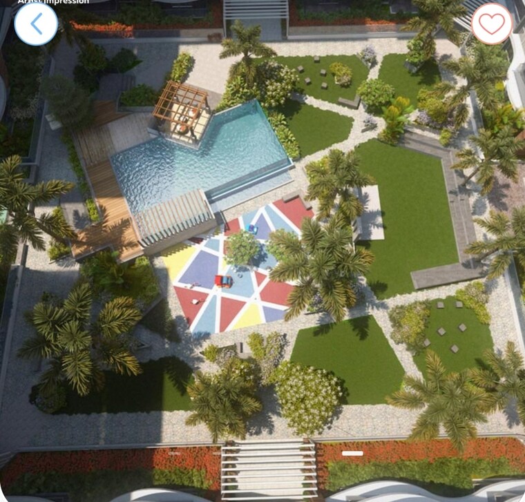 Garden, shubh-gateway 3 Bedroom 789 Sq.Ft. Apartment In Viman Nagar Pune 9252555