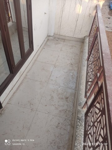 Balcony in 2 BHK Apartment at Palm Residency Chhatarpur, Chattarpur – for Rent