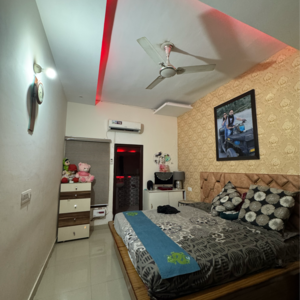 Bedroom in 2 BHK Builder Floor at Sunny Enclave – for Sale