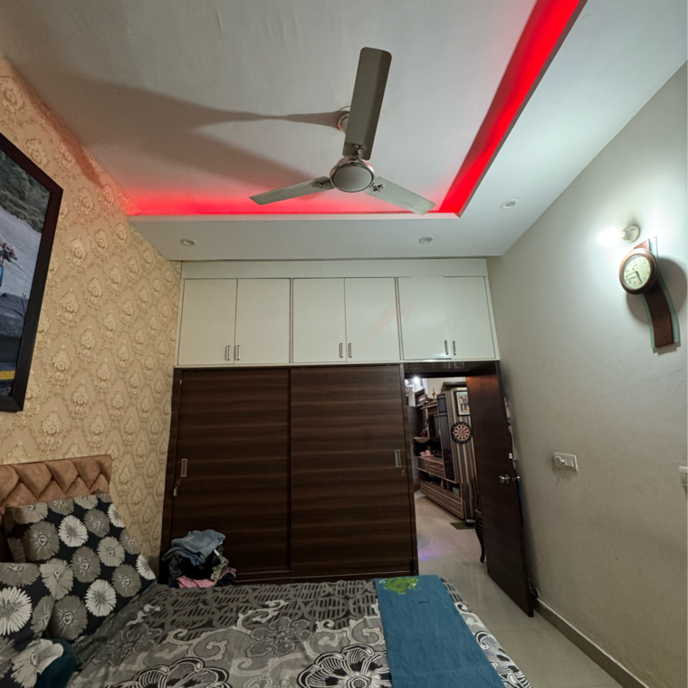 Master Bedroom, sunny enclave 2 Bedroom 110 Sq.Yd. Builder Floor In Sunny Enclave Mohali 9252656