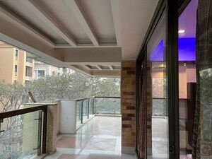 Balcony in 3 BHK Apartment at L Amour Apartment, Bandra West – for Rent