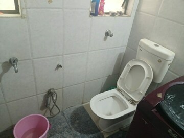 Bathroom in 3 BHK Apartment at Chinchwad – for Rent