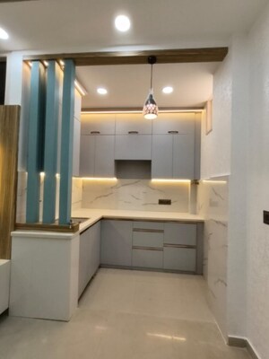 Kitchen in 2 BHK Builder Floor at Kamras Apartment, Indrapuram – for Rent