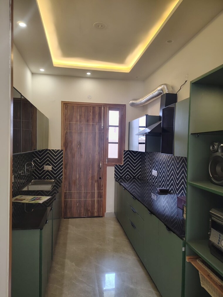 Kitchen, dhakoli 3 Bedroom 900 Sq.Ft. Builder Floor In Dhakoli Zirakpur 9252670