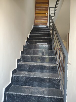 Staircase in 3 BHK Builder Floor at Dhakoli – for Sale