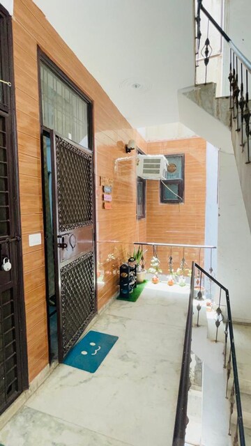 Staircase in 2 BHK Builder Floor at Ashoka Enclave – for Sale