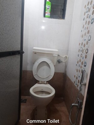 Bathroom in 1 BHK Apartment at Raunak Bliss, Ghodbunder Road – for Rent