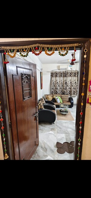 Living Room in 2 BHK Apartment at Sunrise Apartment Mahim, Mahim – for Rent