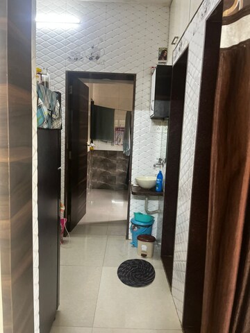 Building Lobby in 1 BHK Apartment at Kopar Khairane – for Rent