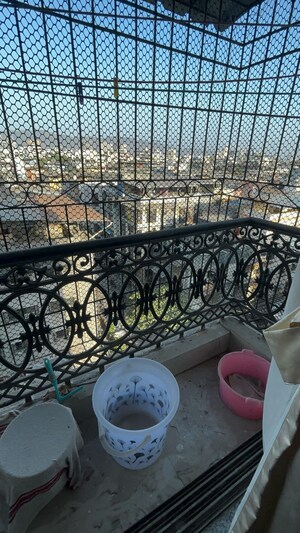 Balcony in 1 BHK Apartment at Kopar Khairane – for Rent