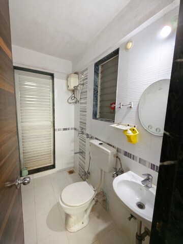 Master Bedroom in 1 BHK Apartment at Raunak Heights, Ghodbunder Road – for Rent