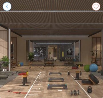 Gym in 4 BHK Apartment at Pristine O2 World, Wagholi – for Sale
