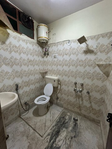 Bathroom in 1 BHK Apartment at Geeta Apartments Dharam Colony, Dharam Colony – for Rent