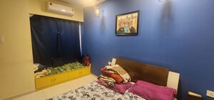 Living Room in 1 BHK Apartment at Raunak Heights, Ghodbunder Road – for Rent