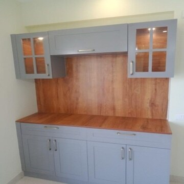 Kitchen in 3 BHK Apartment at SJR Blue Waters, Off Sarjapur Road – for Rent