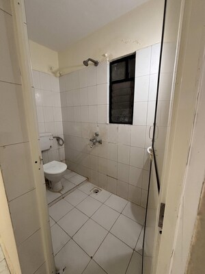 Bathroom in 2 BHK Apartment at Goel Ganga Hill Mist Garden, Kondhwa – for Rent