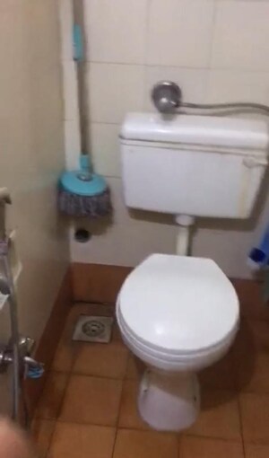 Bathroom in 1 BHK Apartment at Mahim – for Rent