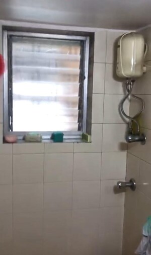 Bathroom in 1 BHK Apartment at Mahim – for Rent