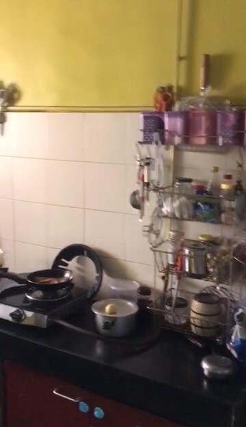 Kitchen in 1 BHK Apartment at Mahim – for Rent