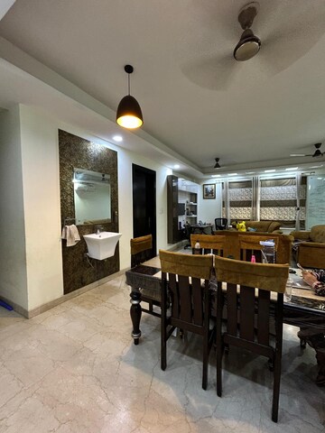 Dining area in 3 BHK Apartment at Ansal Plaza Sector-23, Sector 23 – for Rent