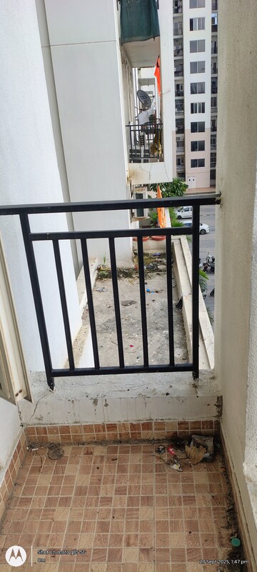 Balcony in 3 BHK Apartment at Omaxe Residency, Gomti Nagar – for Sale