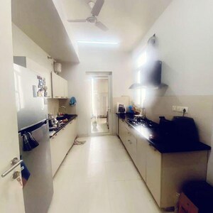 Kitchen in 3 BHK Apartment at Ireo Victory Valley, Ramgarh Dhani – for Rent