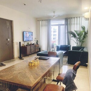 Dining area in 3 BHK Apartment at Ireo Victory Valley, Ramgarh Dhani – for Rent