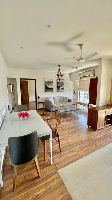 Living Room in 2 BHK Apartment at Jaycee Bhagtani Elegance, Andheri West – for Sale