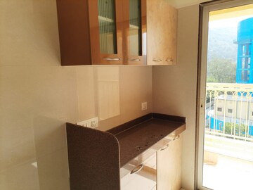 Kitchen in 1 BHK Apartment at Rutu Towers, Ghodbunder Road – for Rent