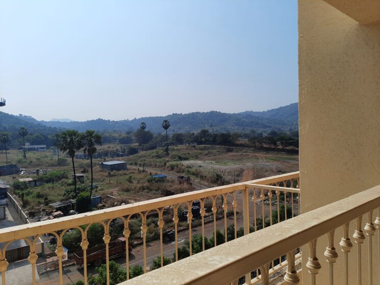 Balcony, rutu-towers 1 Bedroom 450 Sq.Ft. Apartment In Ghodbunder Road Thane 9253161