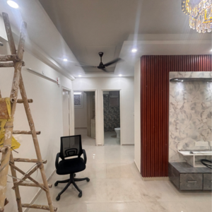 Living Room in 2 BHK Apartment at Signature The Millennia 2, Garoli Kalan – for Rent