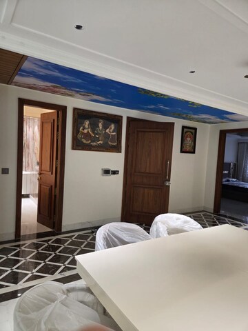 Dining area in 2 BHK Builder Floor at Boutique Residential Apartments C-253, Defence Colony – for Rent