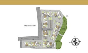 Master Plan in 1 BHK Apartment at Bhagyashree Jai Malhar Apartments, Shedung – for Sale