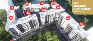 1 BHK Apartment – Exterior View View at Bhagyashree Jai Malhar Apartments, Shedung - for Sale