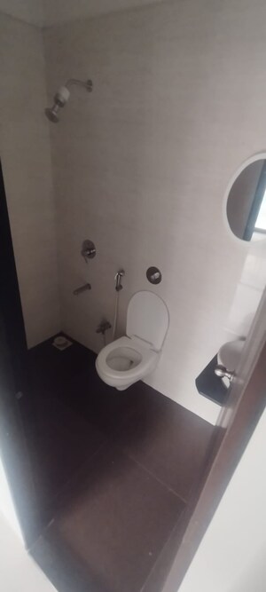 Bathroom in 1 BHK Apartment at Velocity Hill Spring, Ghodbunder Road – for Rent