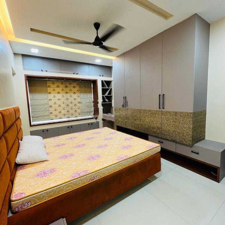 Bedroom, kumar-picasso 2 Bedroom 1099 Sq.Ft. Apartment In Hadapsar Pune 9253196