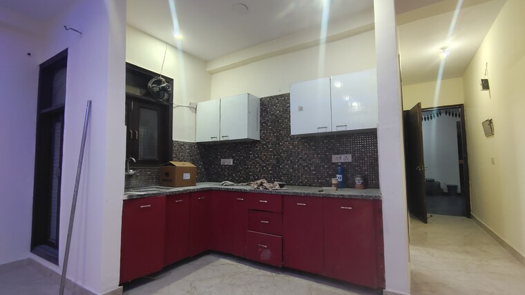 Kitchen, palm-residency-chhatarpur 2 Bedroom 850 Sq.Ft. Builder Floor In Chattarpur Delhi 9253211
