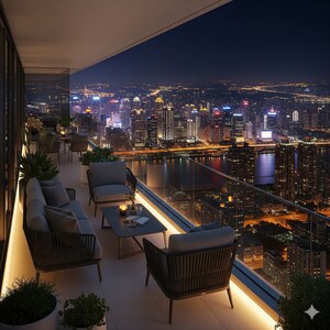 Balcony in 3 BHK Apartment at Sector 86 – for Sale