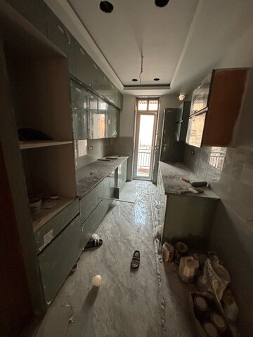 Kitchen in 3 BHK Builder Floor at Sainik Colony – for Sale