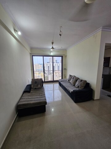 Living Room in 2 BHK Apartment at Coral Heights, Kavesar – for Rent