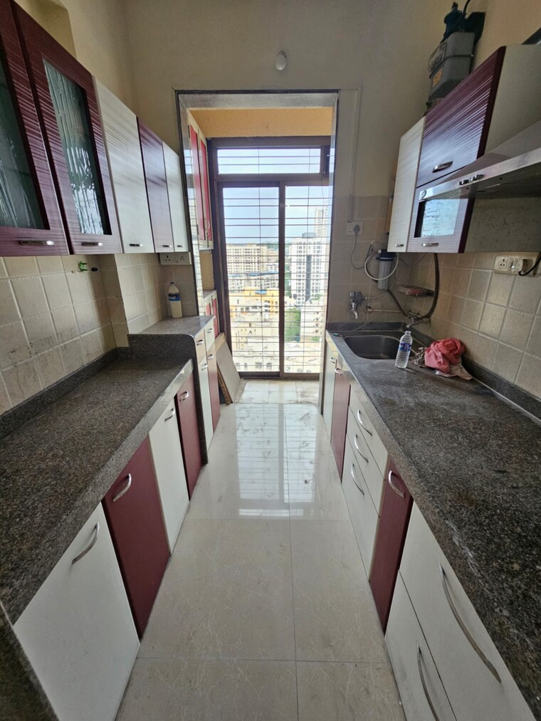 Kitchen, coral-heights 2 Bedroom 650 Sq.Ft. Apartment In Kavesar Thane 9253288