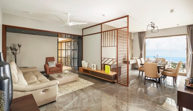 Living Room, highland-park-andheri-west 3 Bedroom 1100 Sq.Ft. Apartment In Andheri West Mumbai 9253317