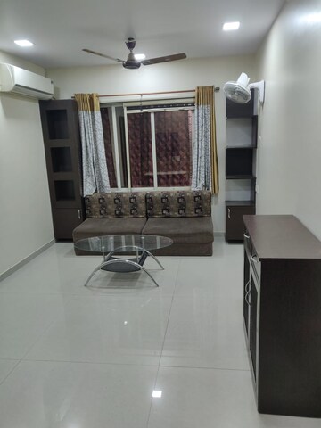Living Room in 1 BHK Apartment at Cosmos Springs Angel, Ghodbunder Road – for Rent